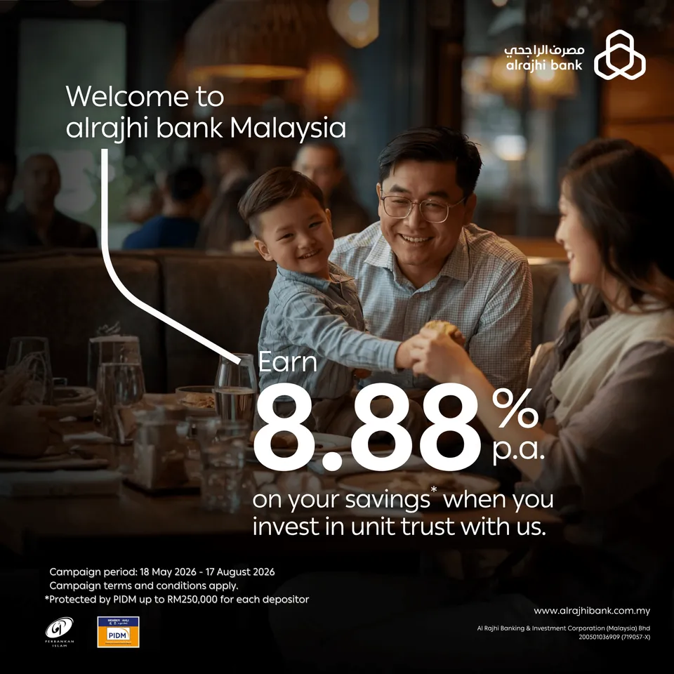 Earn 8.88% p.a. on your Savings Pot when you invest with alrajhi bank Malaysia (alrajhi-bank-malaysia-power-pair-campaign)