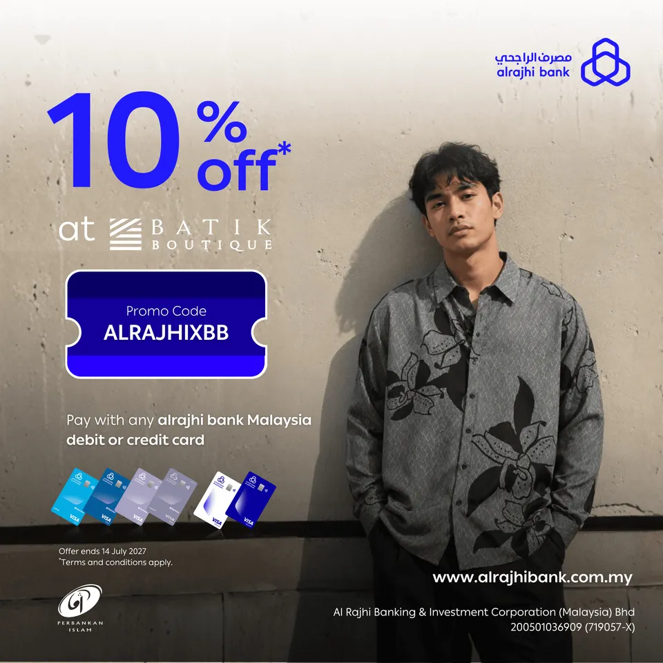 Enjoy 10% off your BATIK BOUTIQUE shopping (enjoy-10-off-your-batik-boutique-shopping)